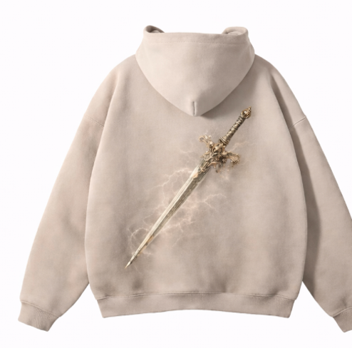 Desert Division Hoodie - Grey Apricot