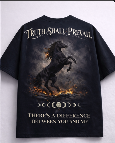 Dark Stallion Tee - Blue