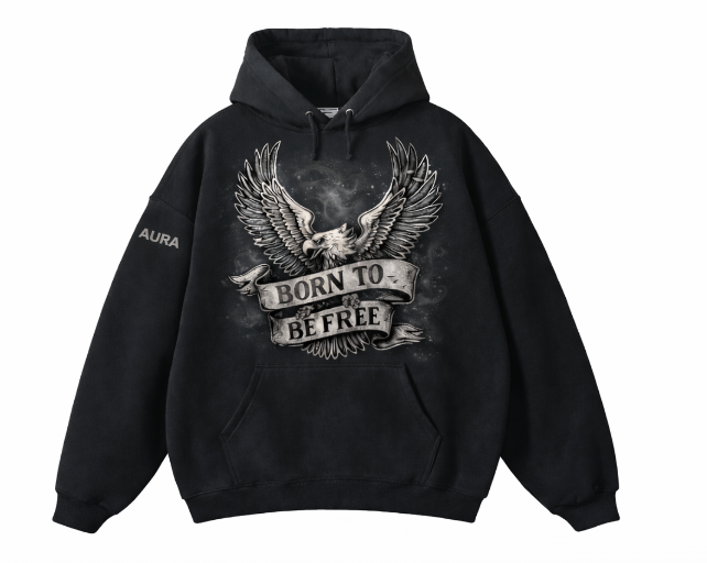 The Freedom Hoodie - Black