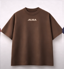 Aura Essential Tee - Coffee