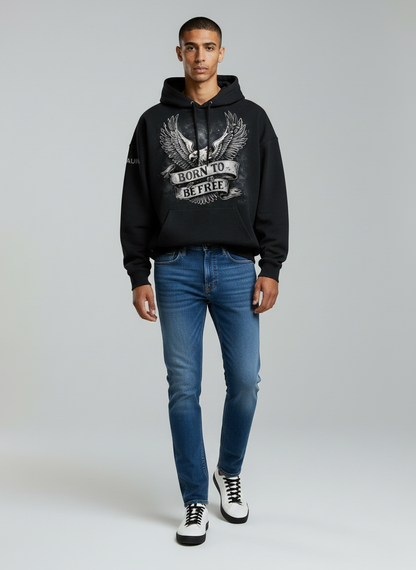 The Freedom Hoodie - Black