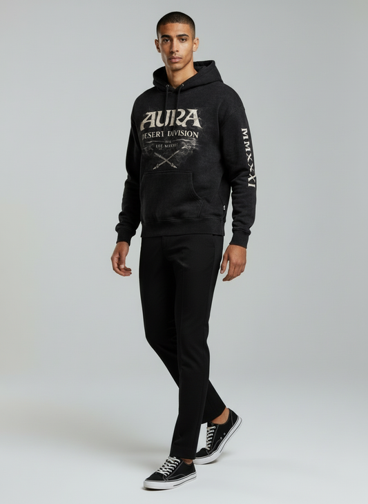 Desert Division Hoodie - Black