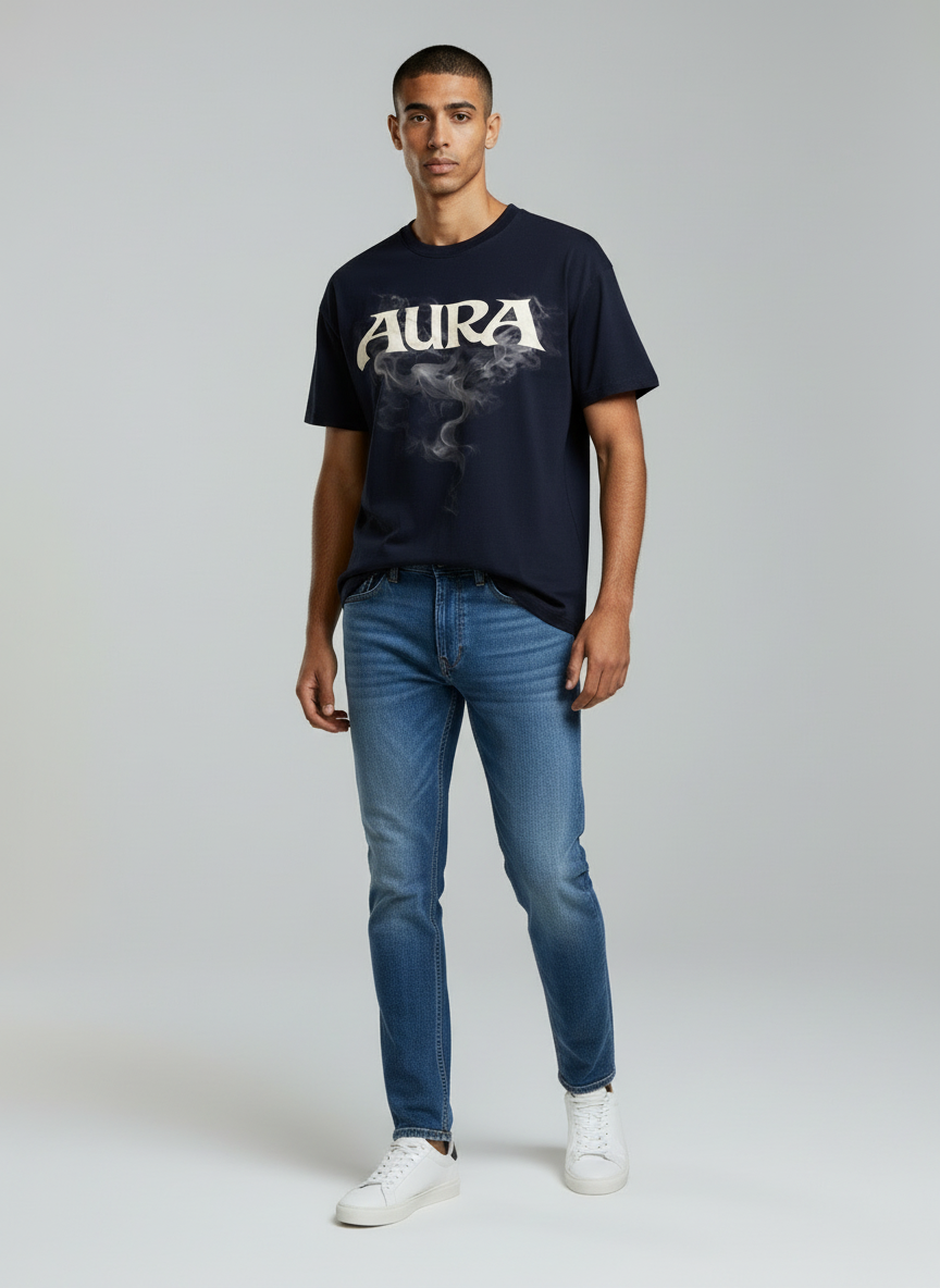 Dark Stallion Tee - Blue