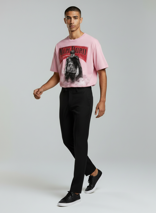 Marlboro Smoke Tee - Pink