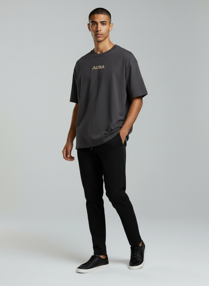 Aura Essential Tee - Grey